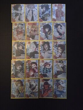 Demon Slayer Anime SR Trading Cards Tanjiro, Nezuko,Inosuke,Rengoku etc